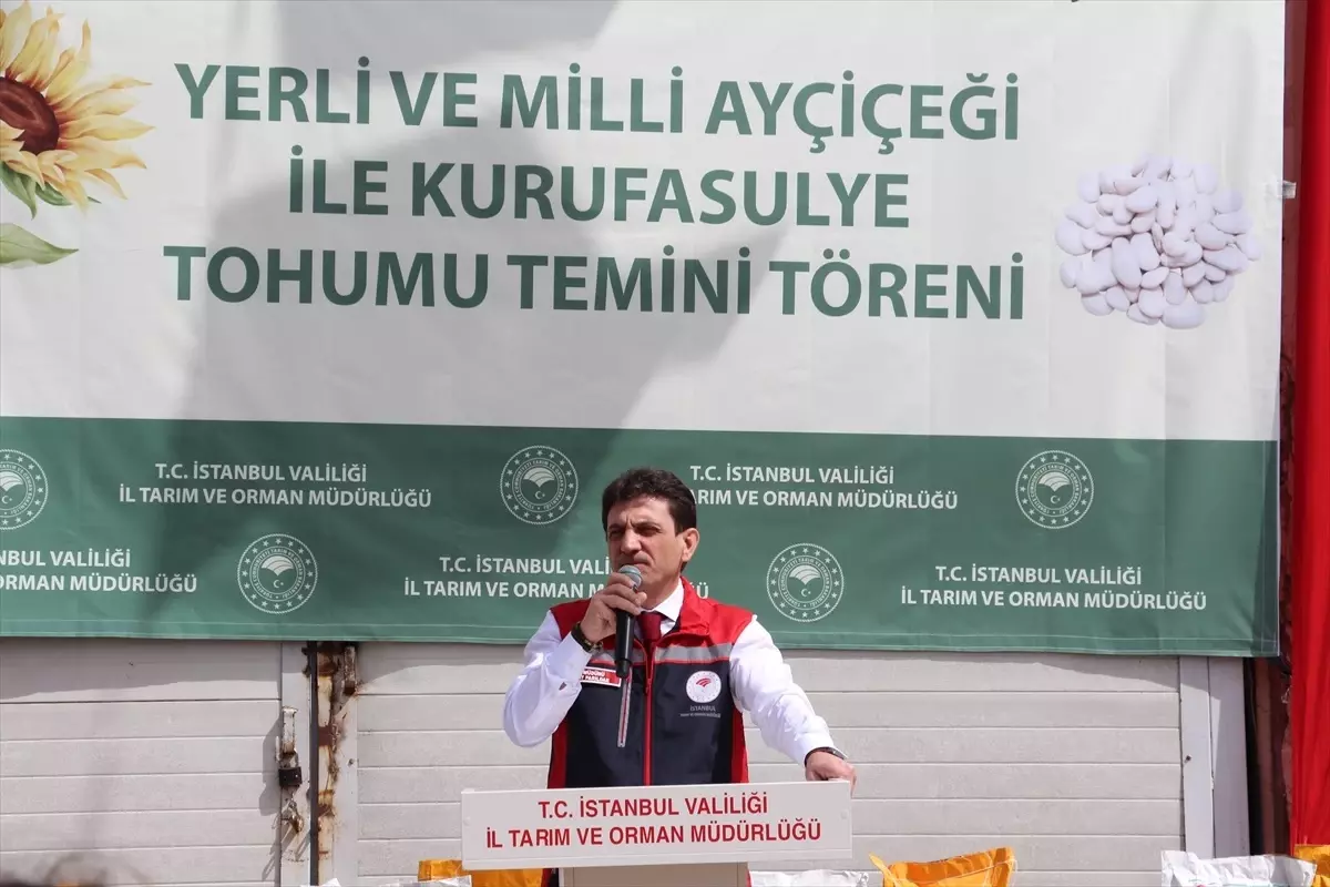 Silivri\'de Tohum Dağıtım Töreni Gerçekleşti