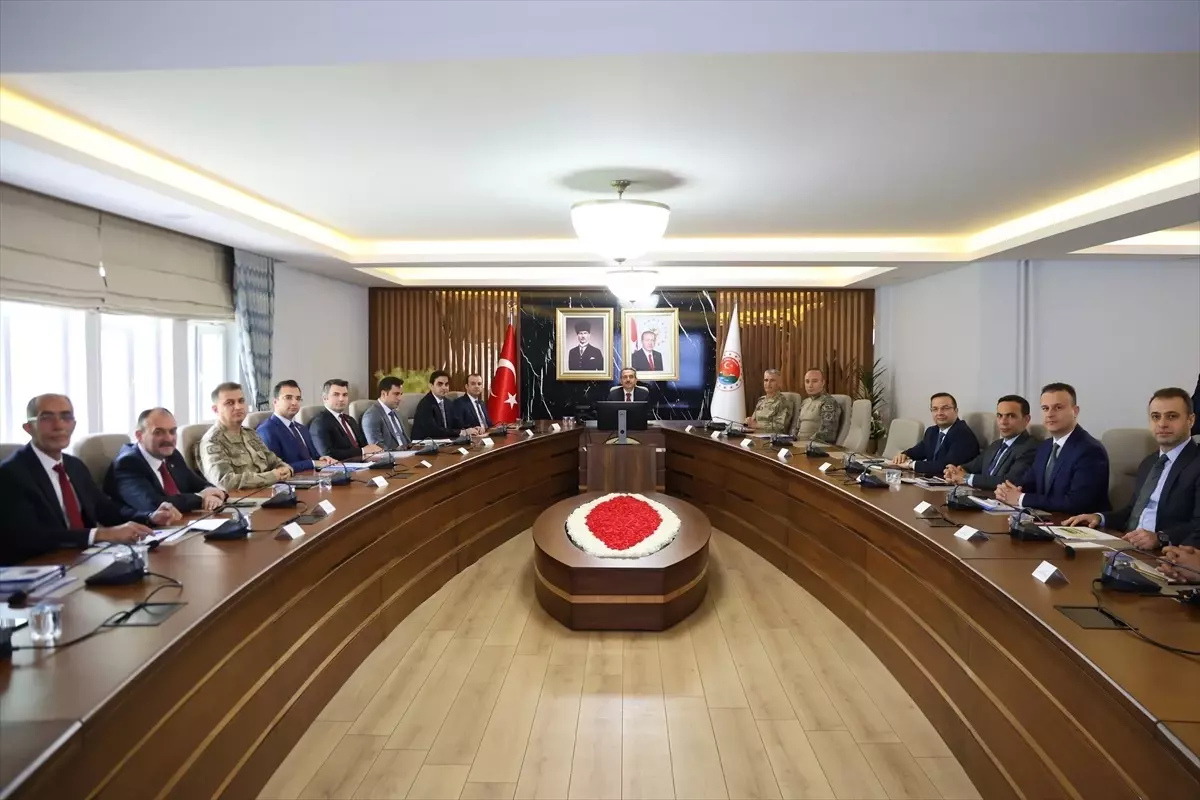 Şırnak\'ta Güvenlik Toplantısı