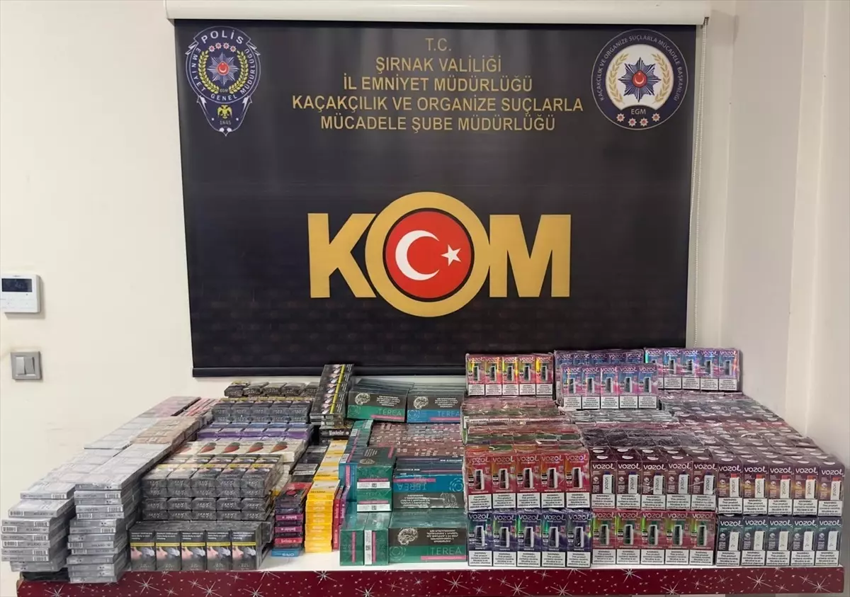 Şırnak\'ta Kaçakçılık Operasyonu: 30 Şüpheli Tutuklandı