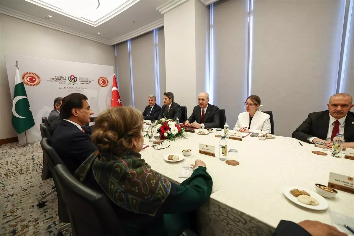 Filistin Destek Toplantısı Yapıldı