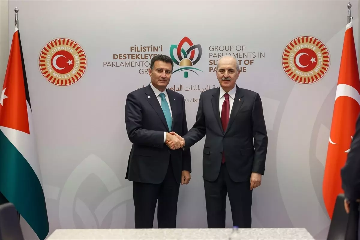 Kurtulmuş, Filistin için Ürdün ile Görüştü