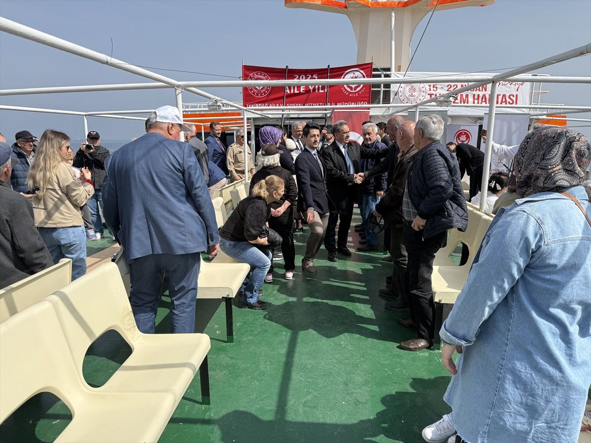 Gazilere ve Yaşlılara Tekne Turu