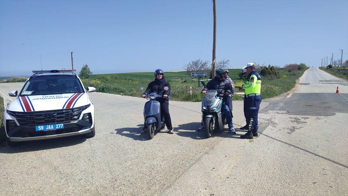 Tekirdağ\'da Trafik Denetiminde 437 Bin Lira Ceza