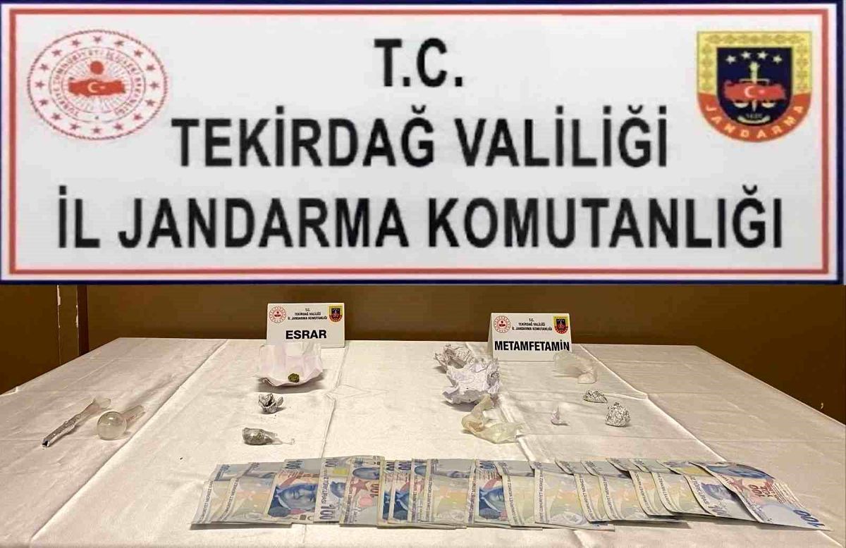 Tekirdağ\'da Uyuşturucu Operasyonu