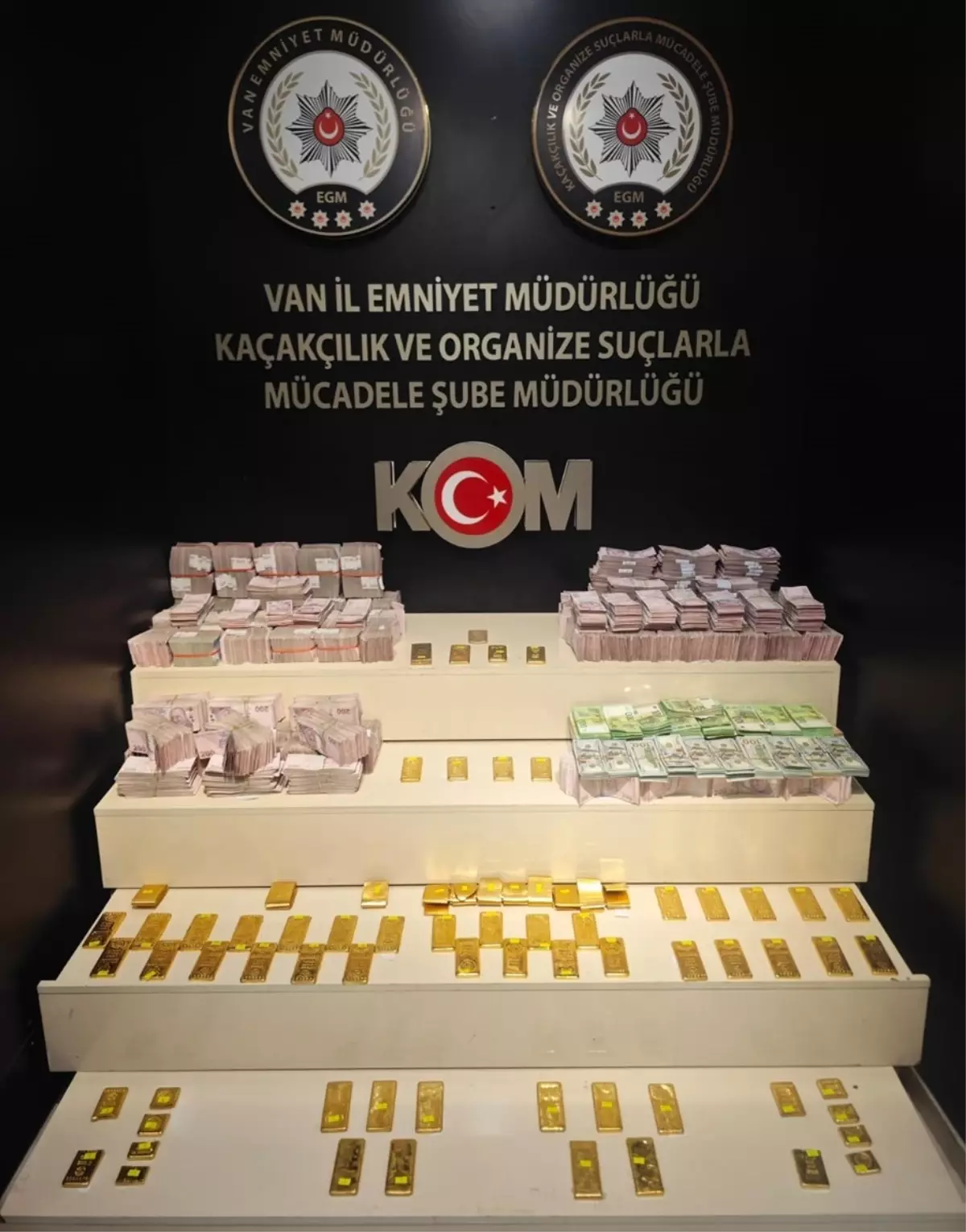 Van\'da Kaçak Altın Operasyonu