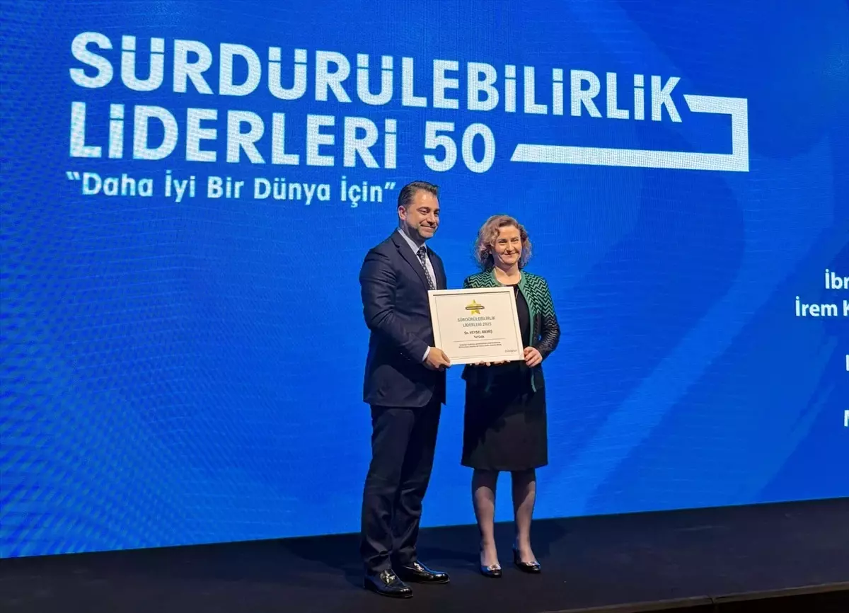 Veysel Memiş Sürdürülebilirlik Liderleri 50\'de