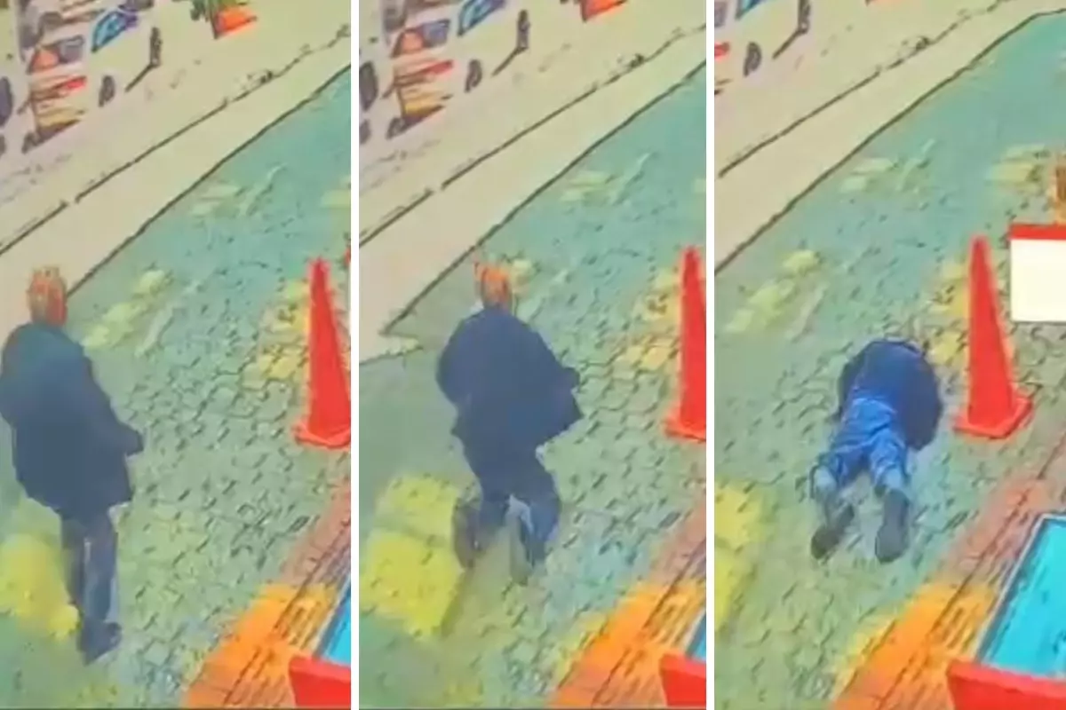 Yolda yürürken aniden kalp krizi geçirip hayatını kaybetti
