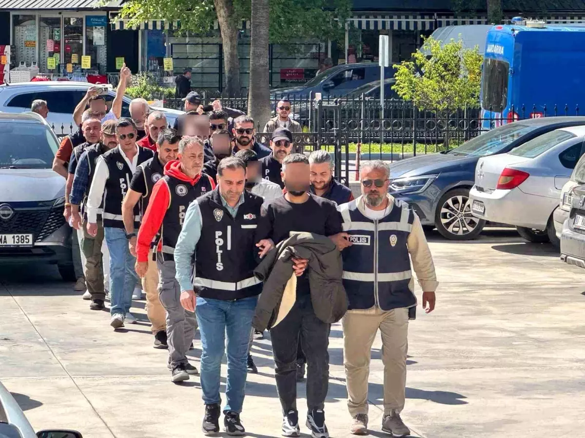 Gazipaşa\'da Suç Örgütüne Operasyon: 3 Tutuklandı