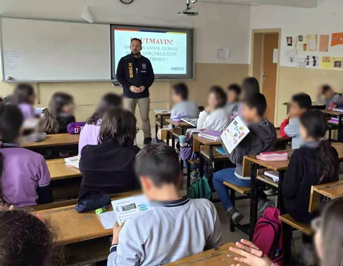 Erzincan\'da öğrencilere siber güvenlik eğitimi