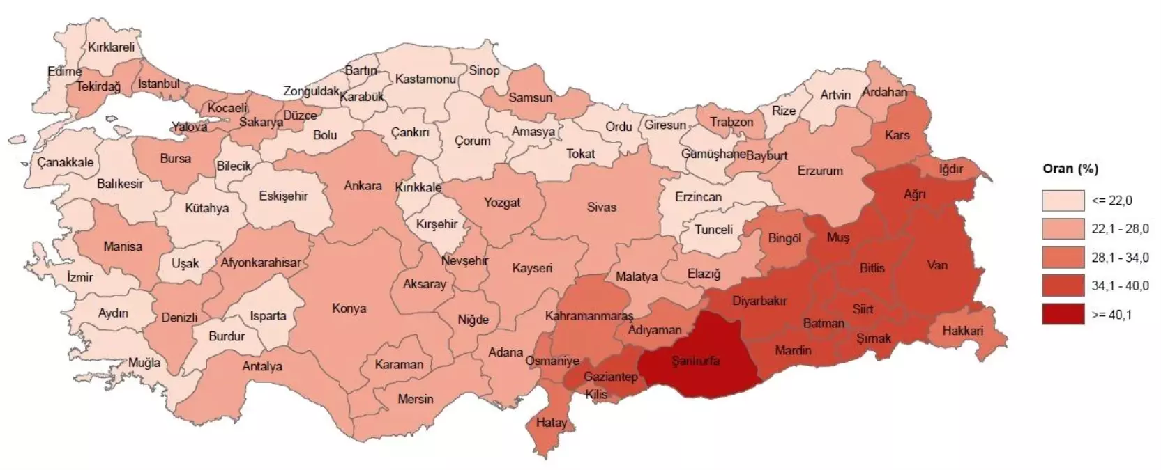 Eskişehir Çocuk Nüfusu Düşük
