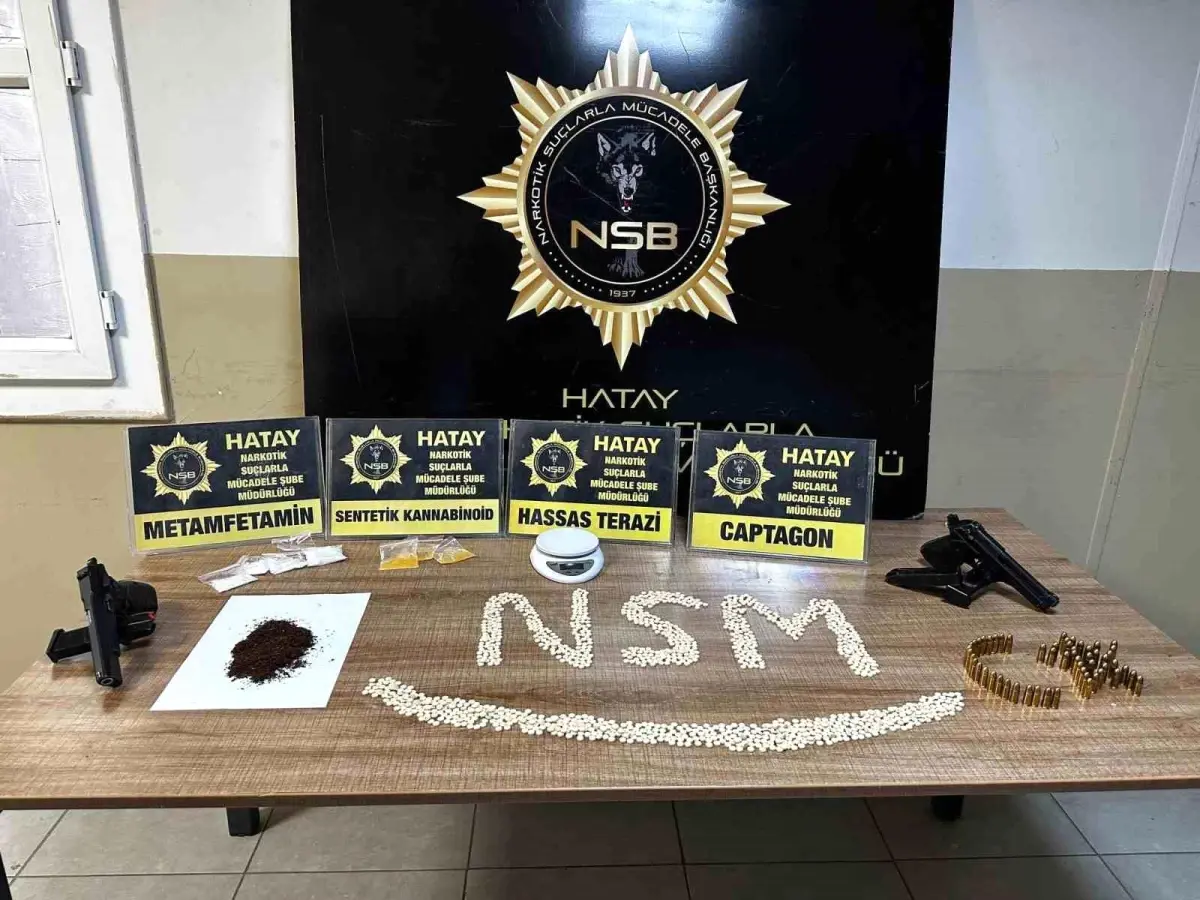 Hatay\'da Uyuşturucu Operasyonu: 10 Gözaltı, 8 Tutuklama