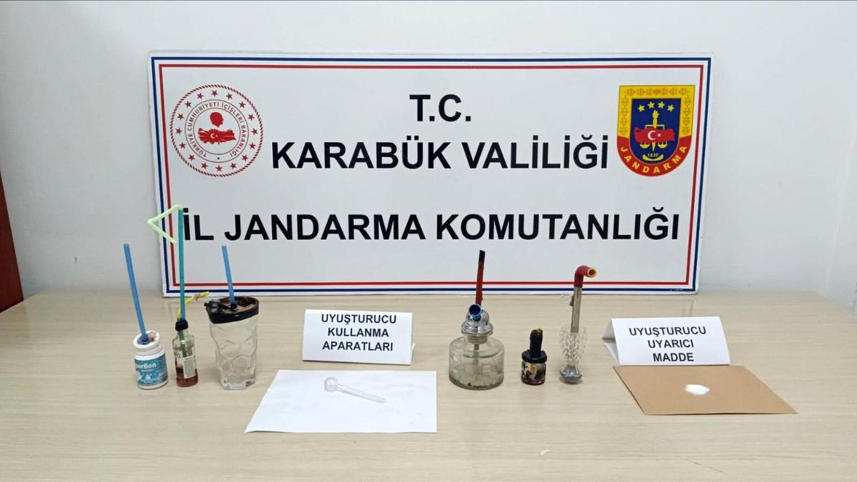Karabük\'te Uyuşturucu Operasyonu