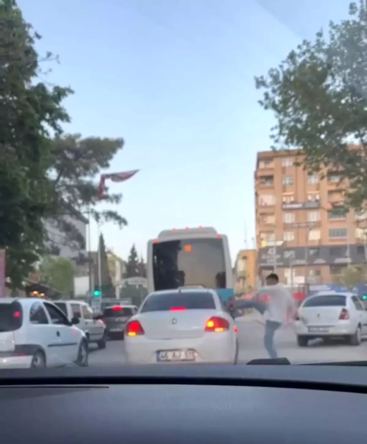 Kahramanmaraş\'ta Trafik Kavgası