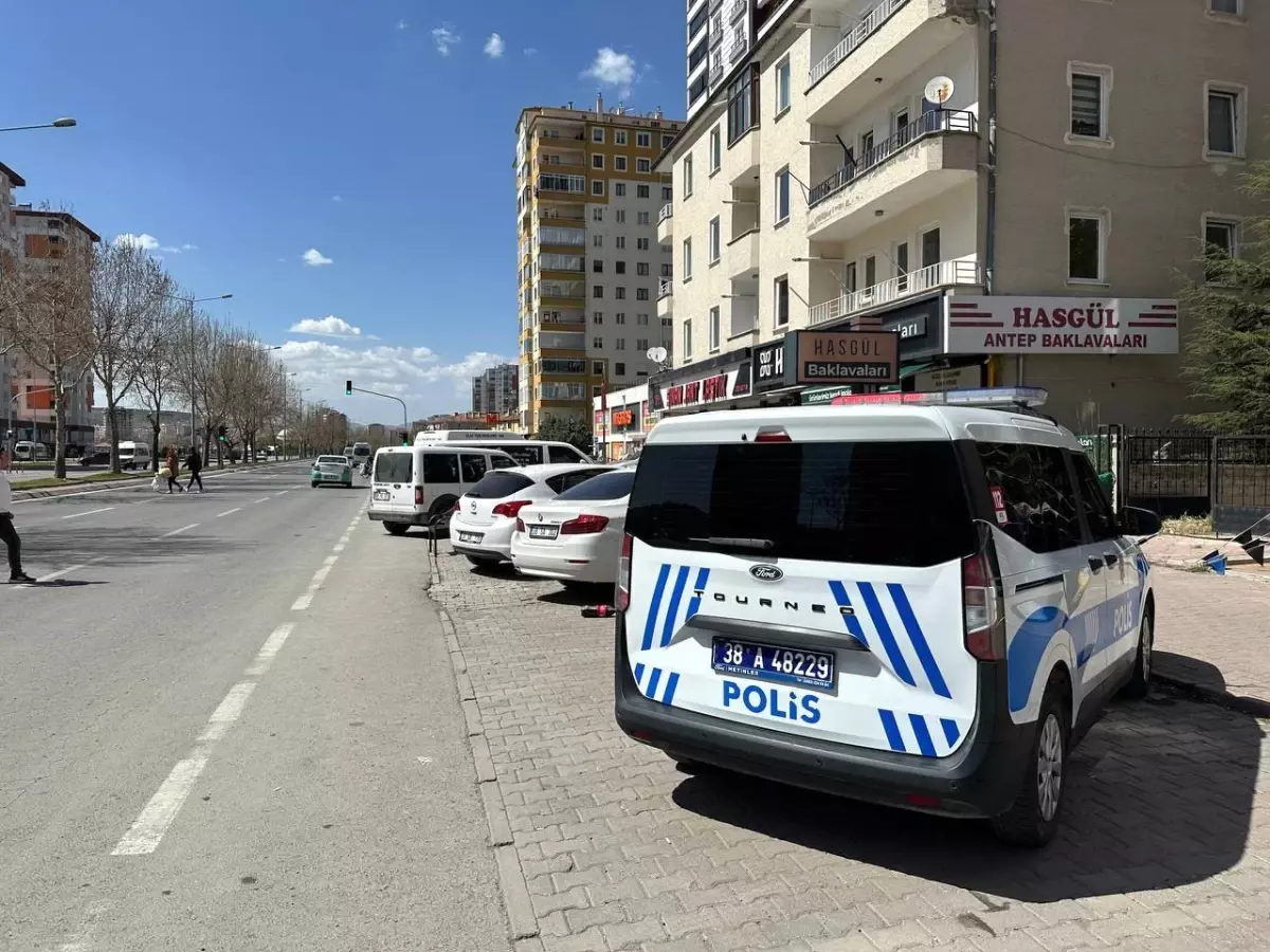 Kayseri\'de Kurşunlama Olayı: 1 Yaralı