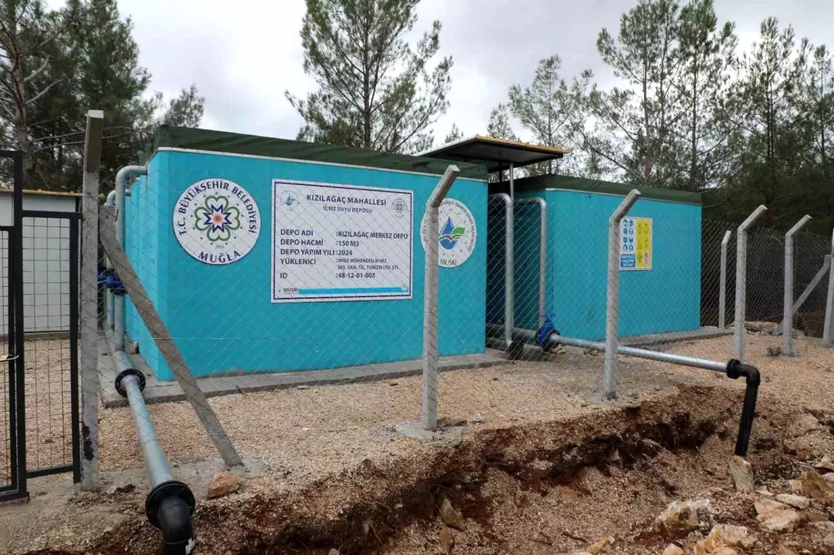Muğla\'da İçme Suyu Depolarında Temizlik ve Bakım Çalışmaları Sürüyor