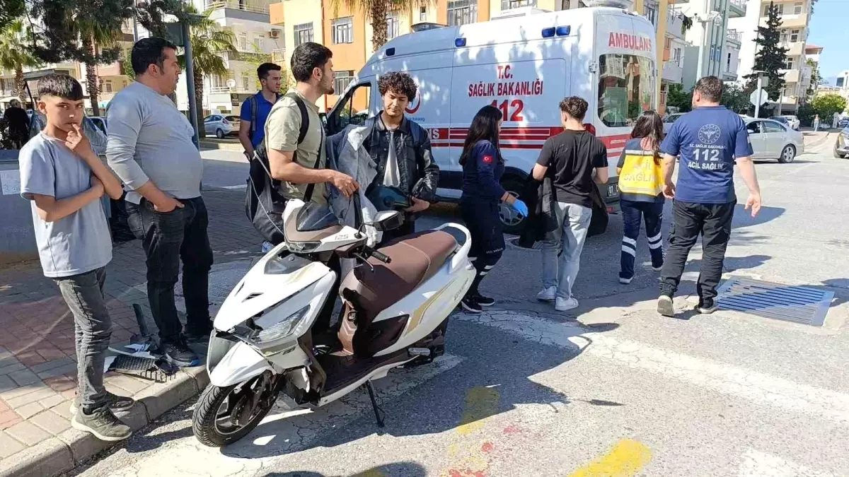 Manavgat\'ta Motosiklet Kazası