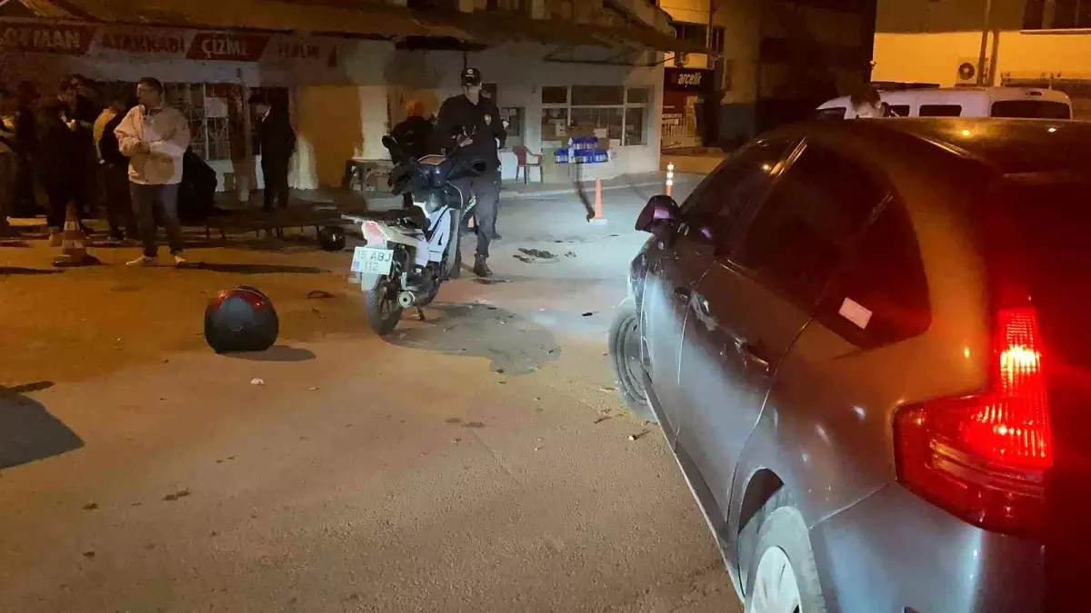 Burdur\'da Motosiklet Kazası: Bir Yaralı