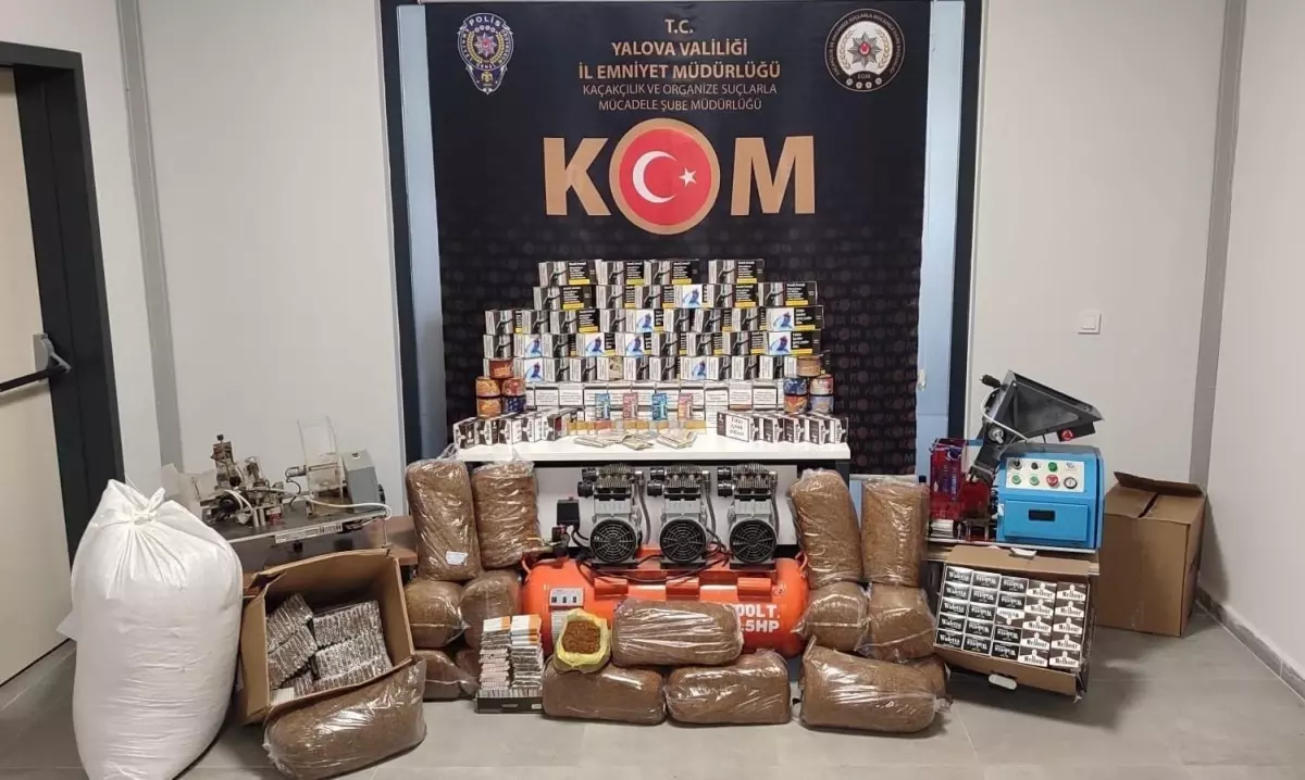 Yalova ve Kocaeli\'de Dolu Makaron Operasyonu