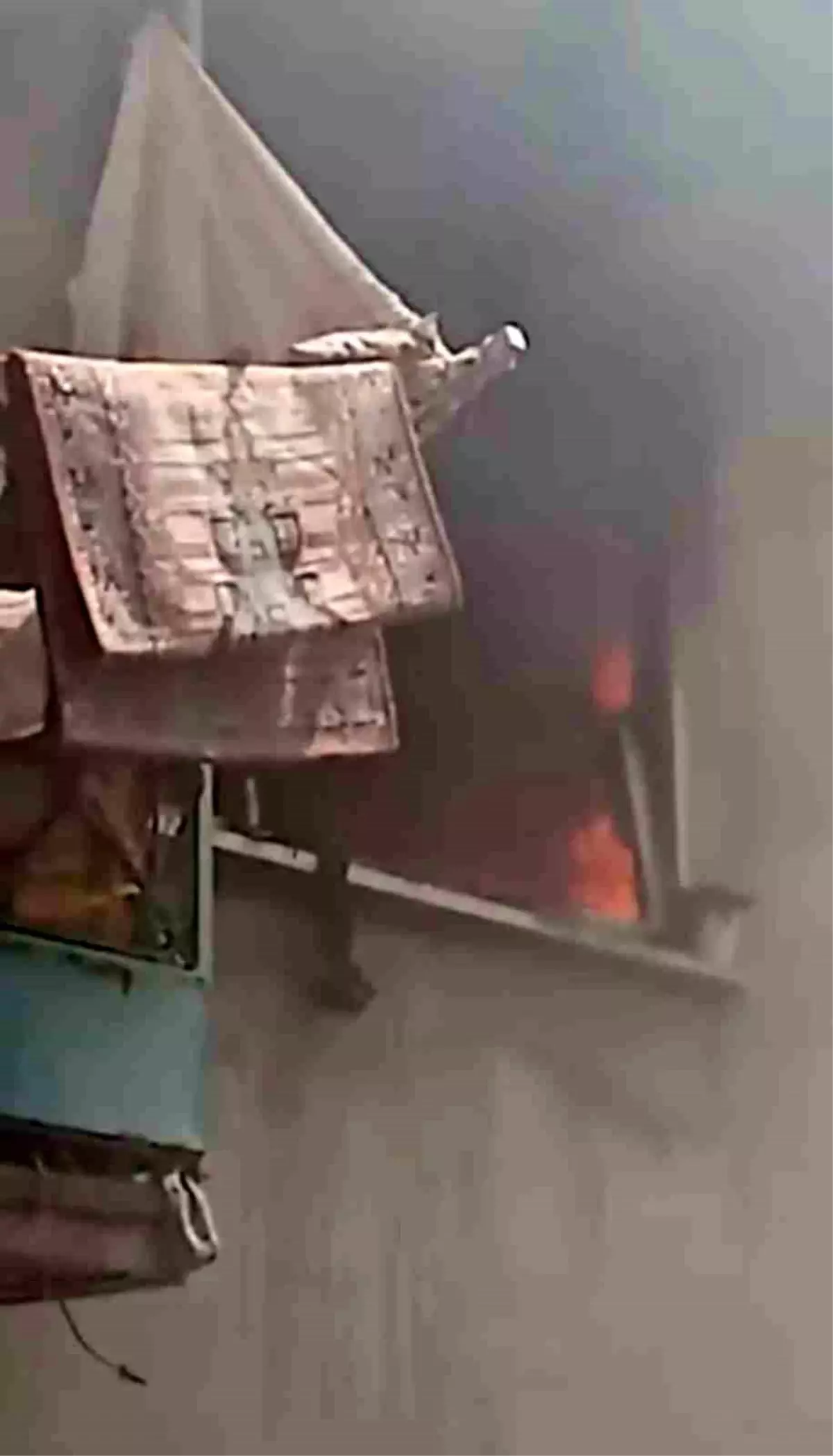 Bursa\'da Yangın Paniği