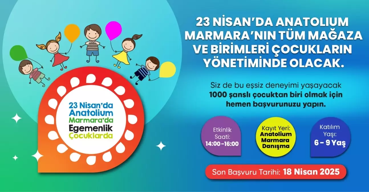 23 Nisan Çocuk Bayramı Coşkusu