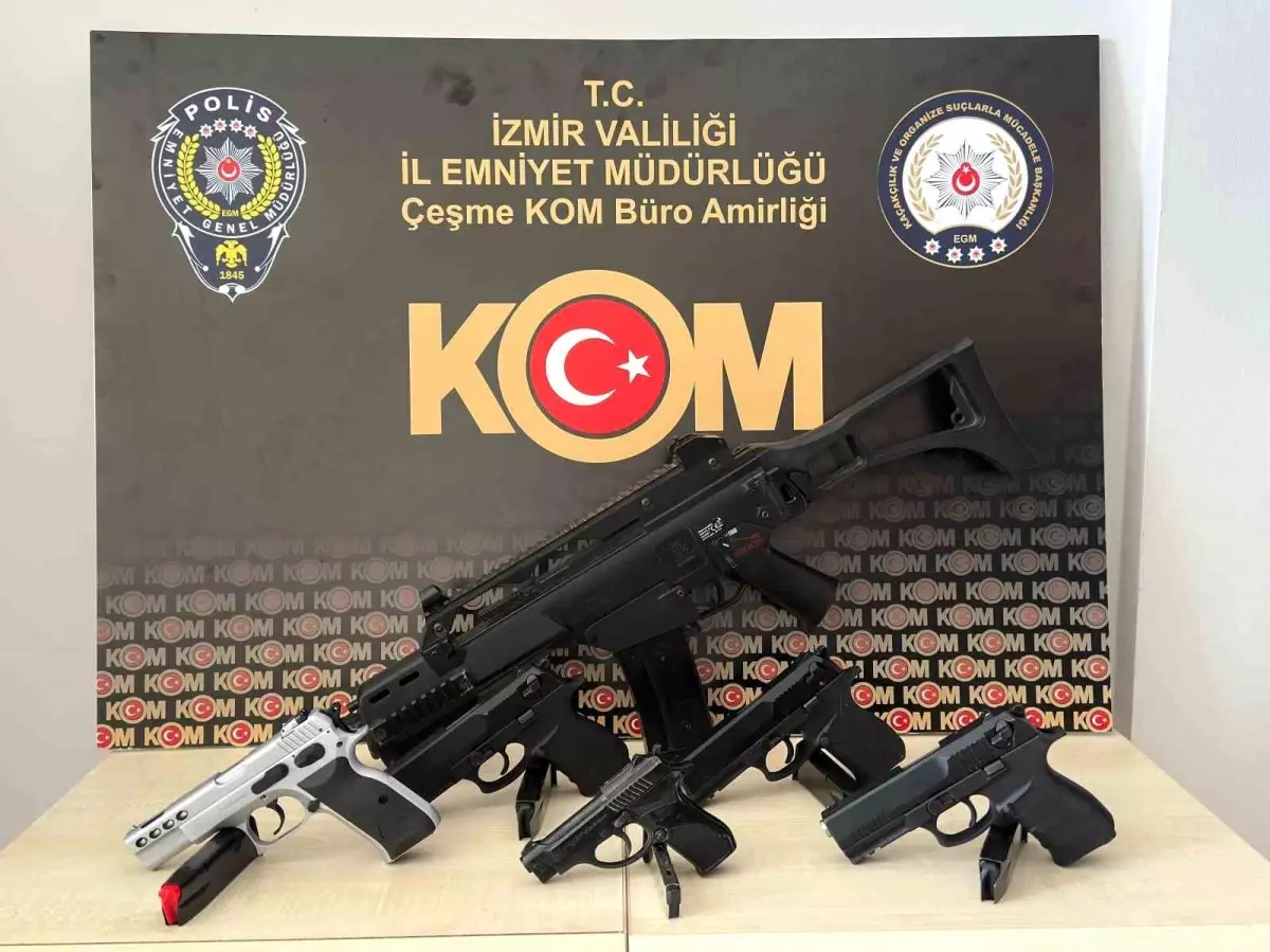 Çeşme\'de Suç Örgütü Operasyonu