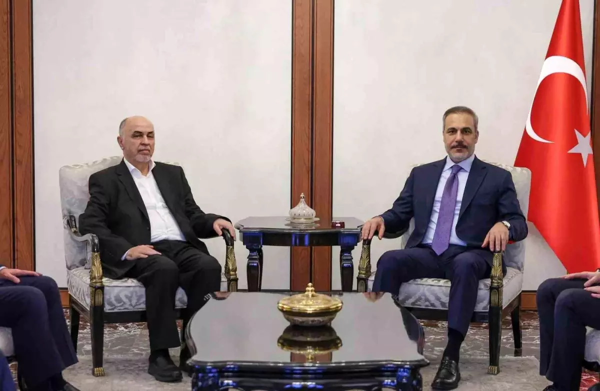 Fidan, Hamas Liderleriyle Görüştü