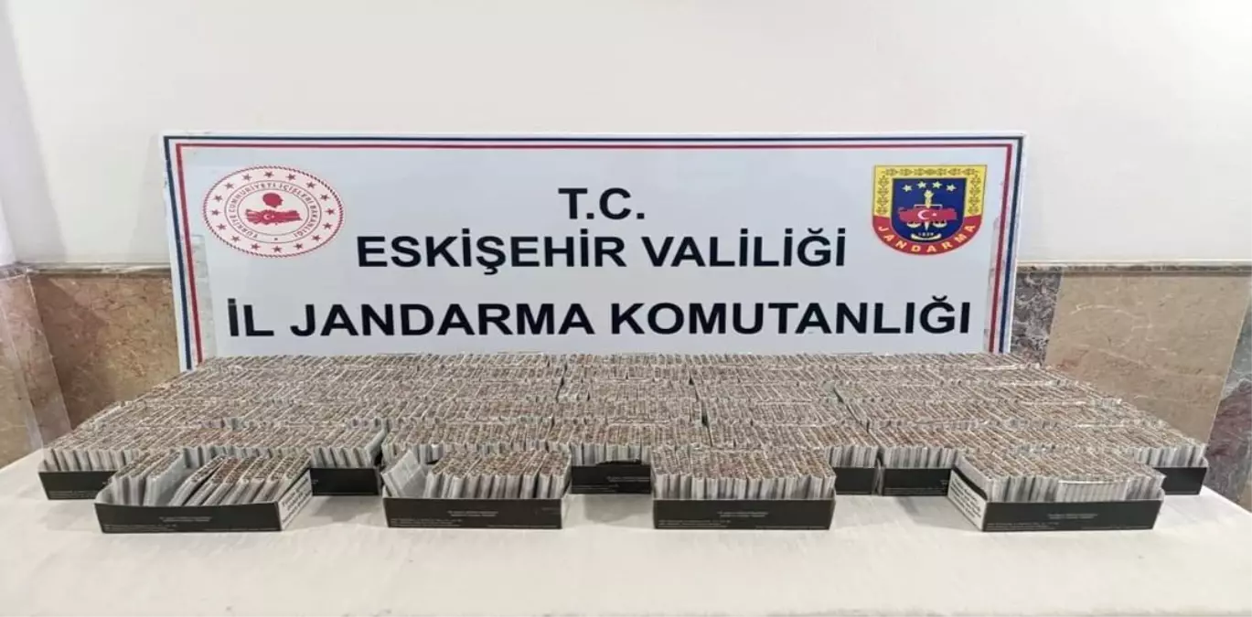 Eskişehir\'de Kaçak Sigara Operasyonu