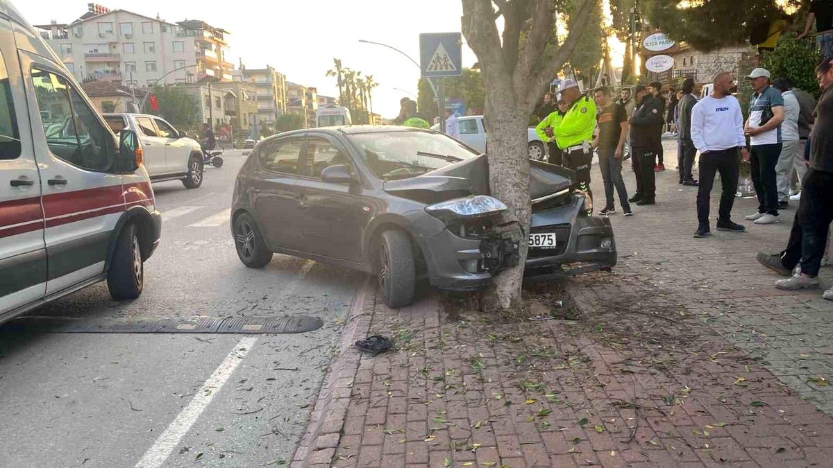 Alkollü Sürücü Kazaya Neden Oldu, Firar Etti