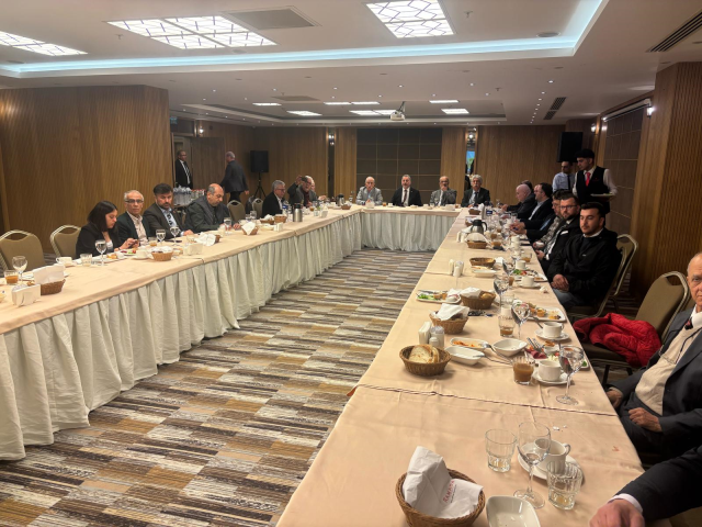 TÜMBİFED Genel Başkanı Mehmet Hüsrev'e 'Milli Duruş Beratı'