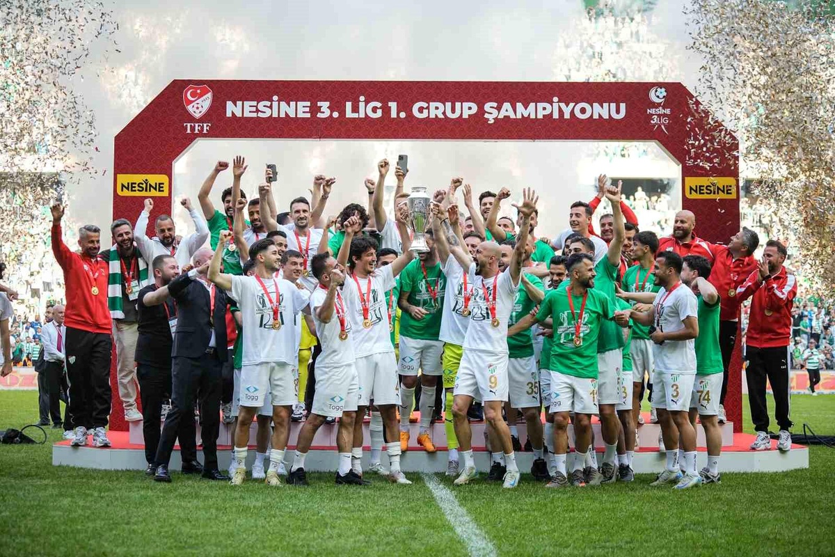 Bursaspor 3. Lig Şampiyonu!