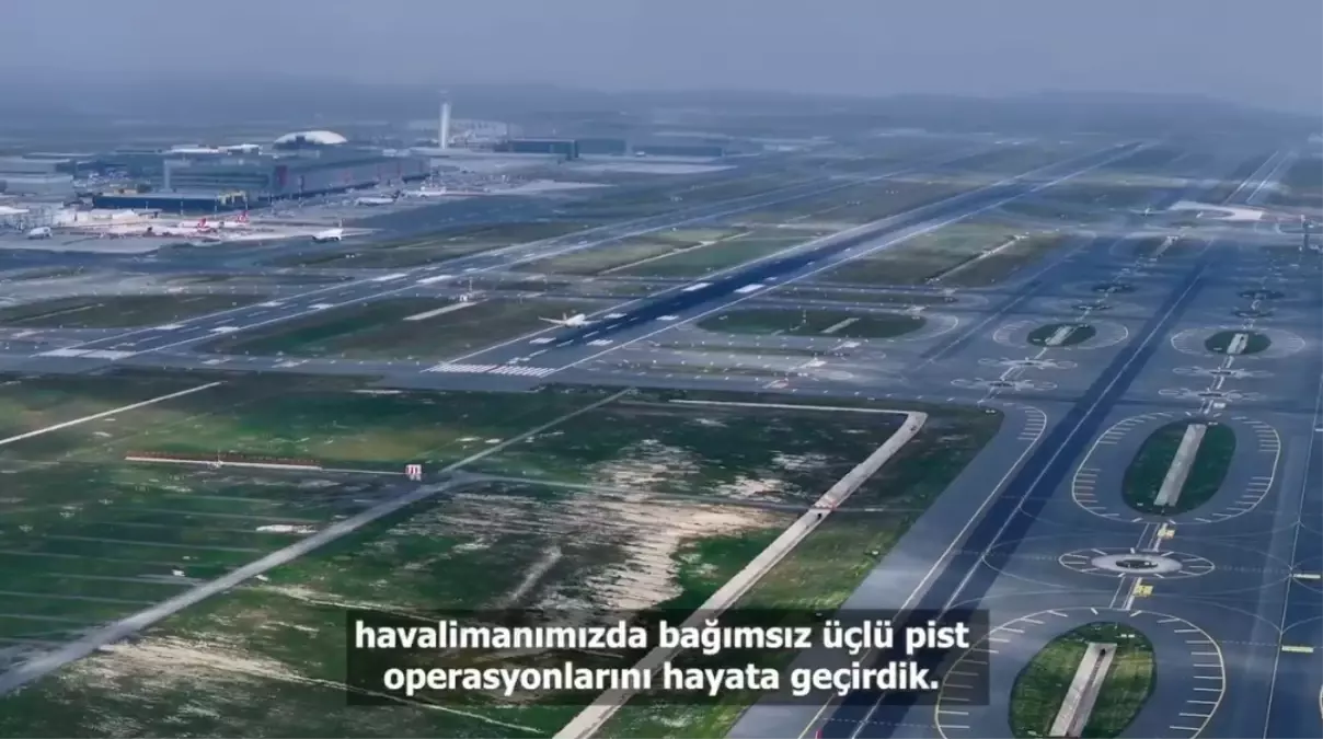 İstanbul Havalimanı\'ndan Dörtlü Pist Hedefi