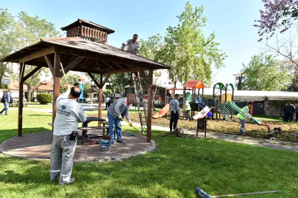 Kepez Belediyesi Yazır Kent Parkı\'nı Yeniledi