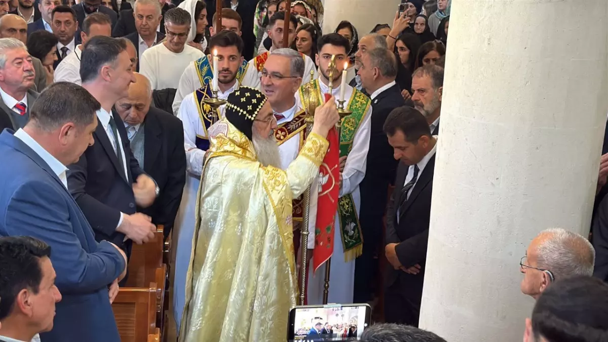 Süryaniler Paskalya Bayramı\'nı Coşkuyla Kutladı