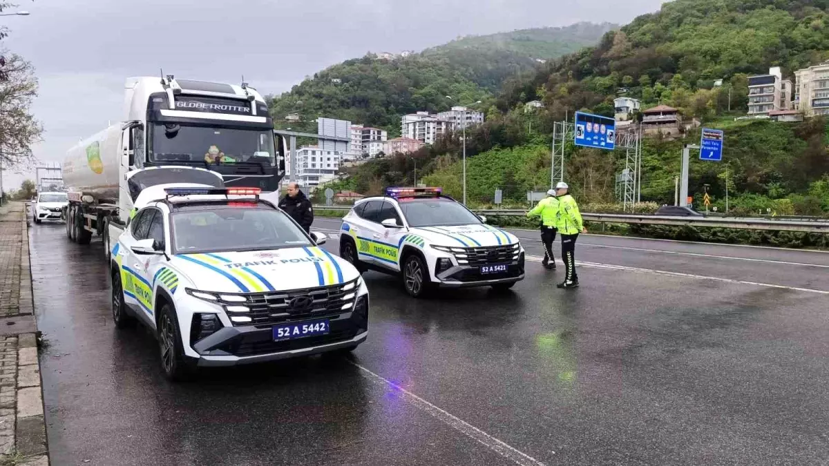 Ordu\'da LNG Tankerinde Gaz Sızıntısı İhbarı