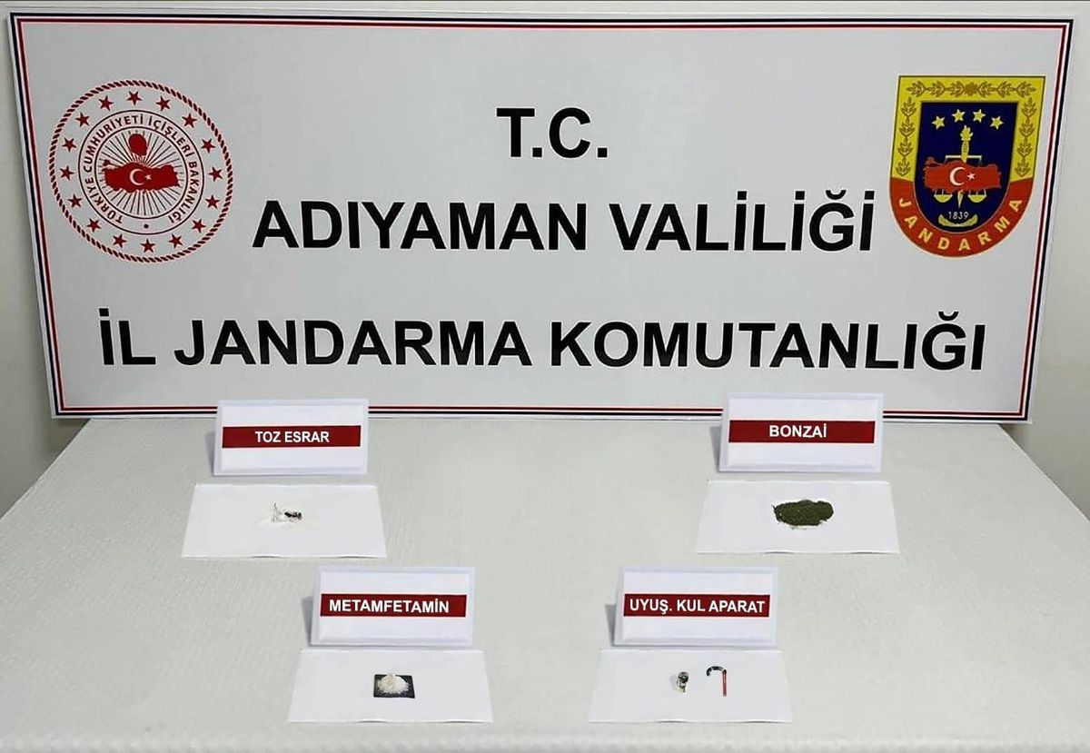 Adıyaman\'da Uyuşturucu Operasyonu