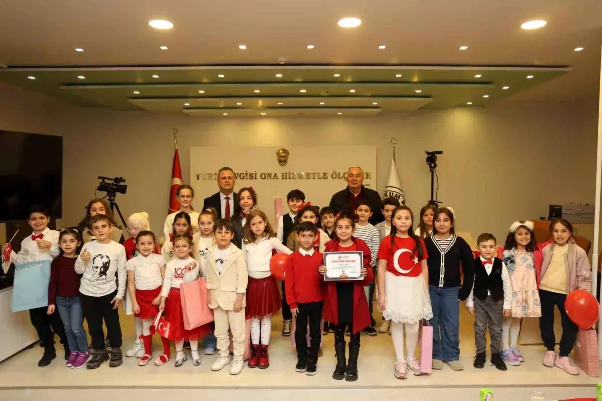 Atakum\'da Çocuk Meclisi 23 Nisan İçin Toplandı