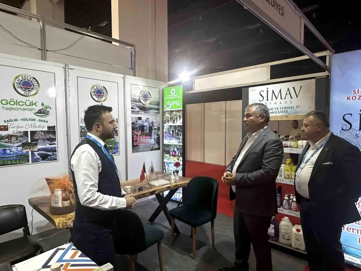 Beyağaç Belediye Başkanı Sezayi Pütün Antalya City Expo Fuarında