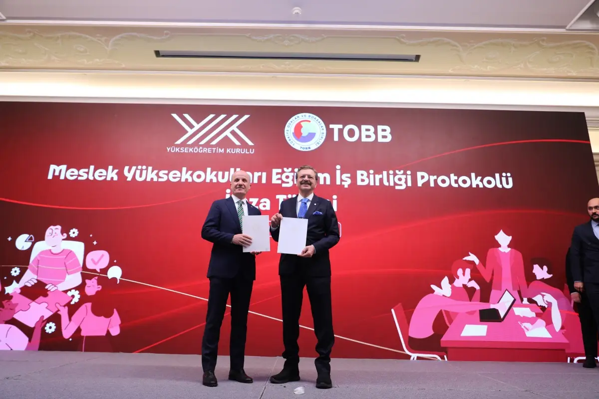 YÖK ve TOBB\'dan Eğitim Protokolü