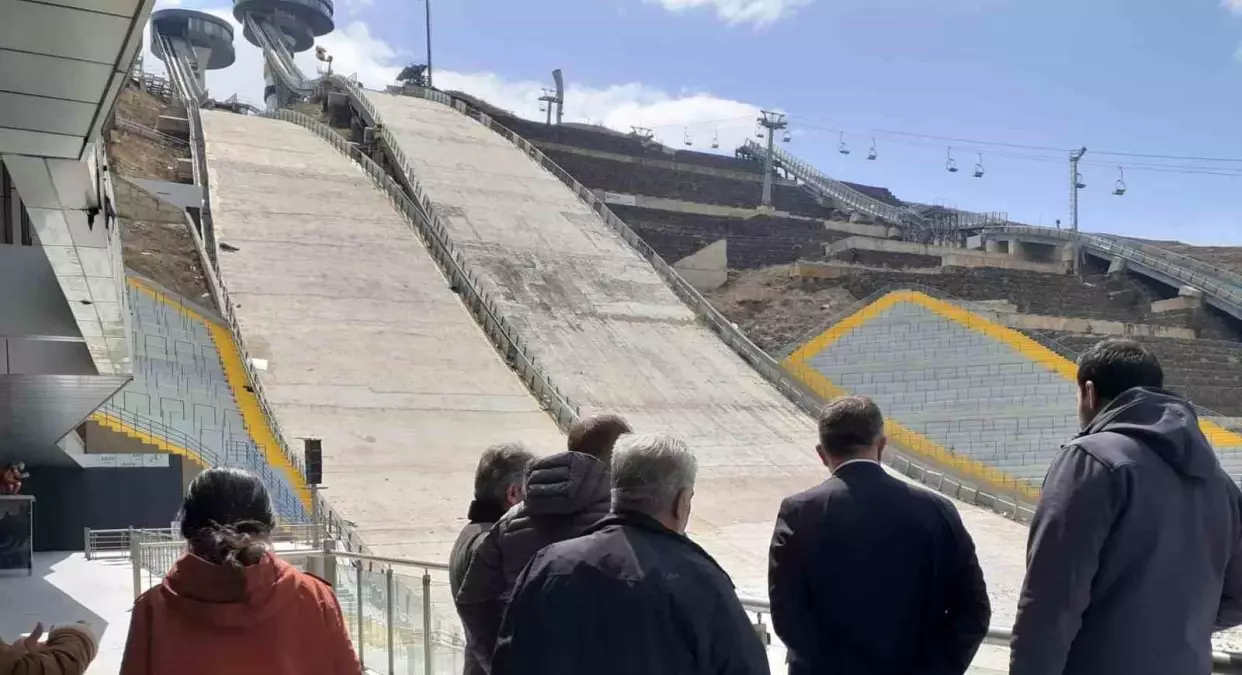 Erzurum\'da Atlama Kuleleri Yenileniyor