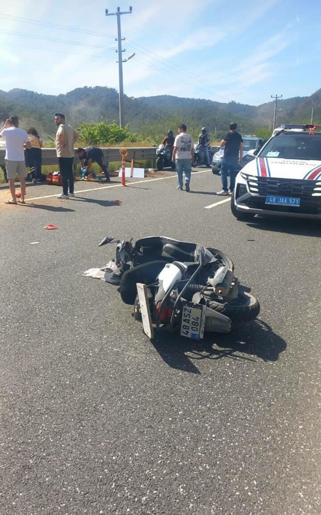 Muğla'da motosiklet kazası: Genç çift hayatını kaybetti