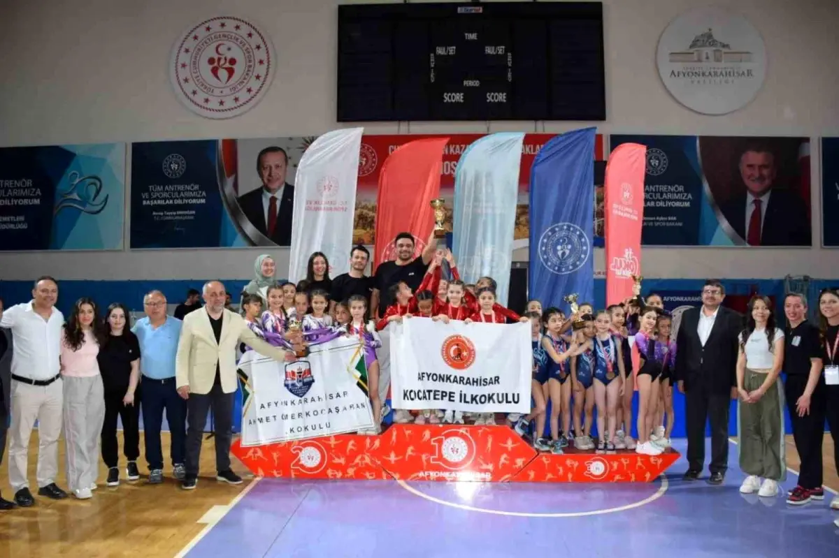 Okul Sporları Cimnastik Müsabakaları Sona Erdi