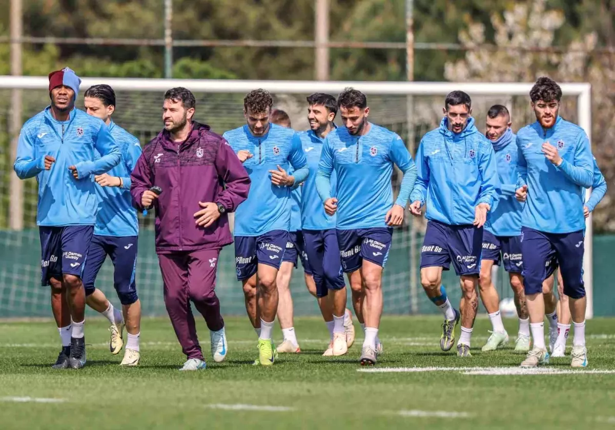 Trabzonspor, Göztepe Maçına Hazırlanıyor