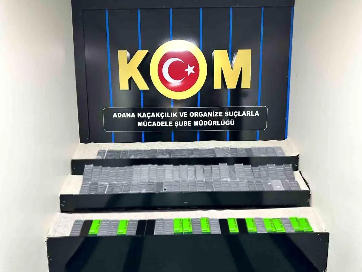 Adana\'da 5 Milyon TL\'lik Kaçak Telefon Ele Geçirildi