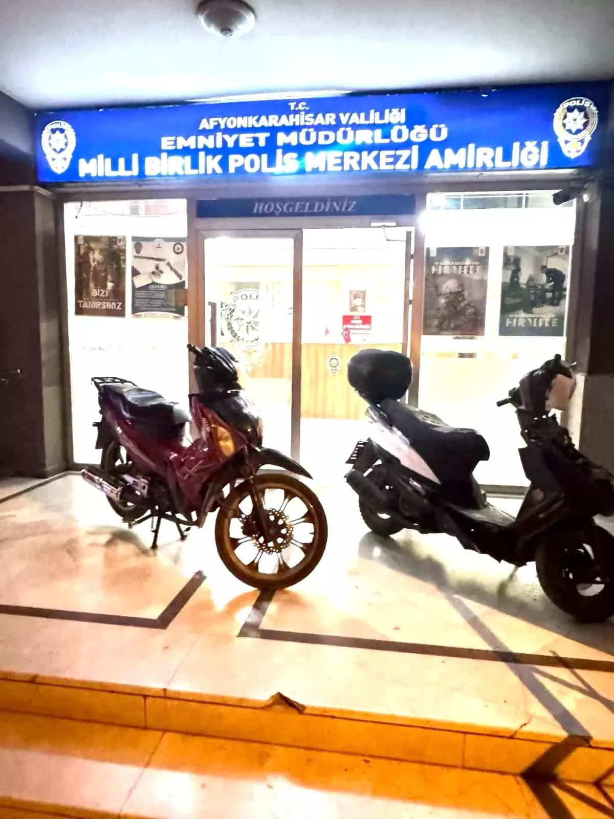 Çalınan Motosikletler Bulundu, İki Şüpheli Gözaltında