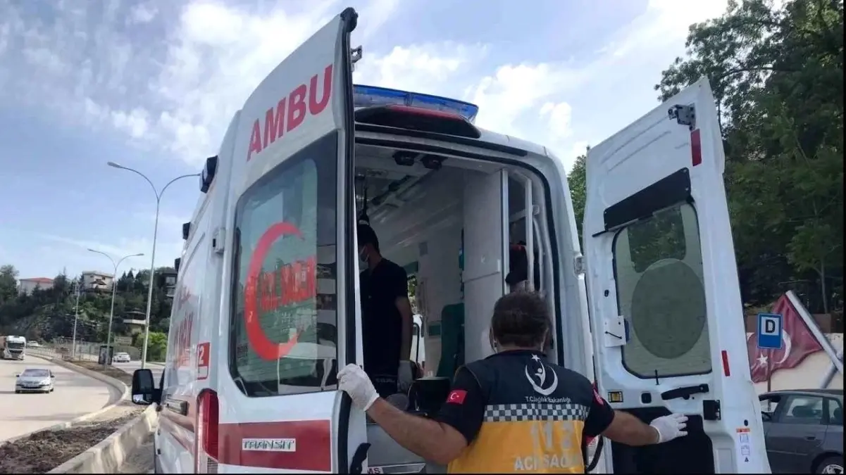 Bilecik\'te Motosiklet Kazası