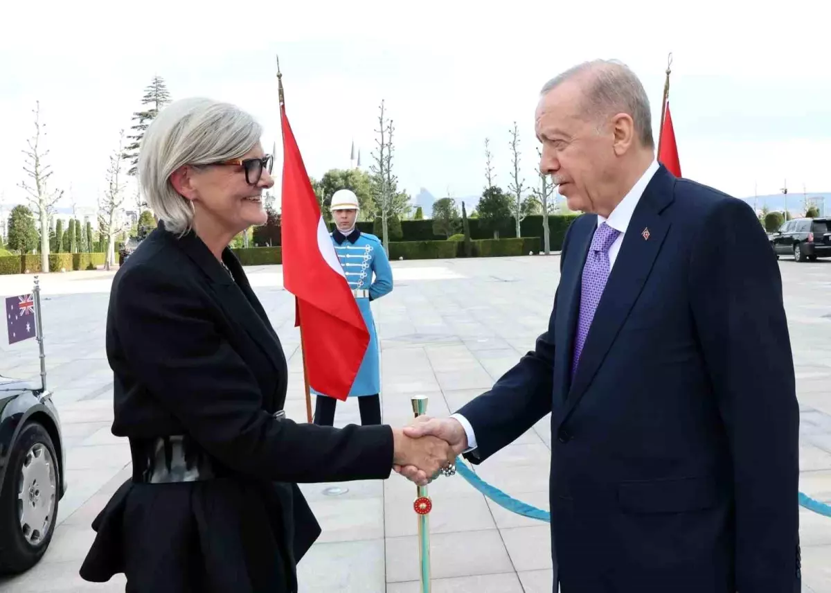Cumhurbaşkanı Erdoğan, Avustralya Genel Valisi Mostyn\'i kabul etti