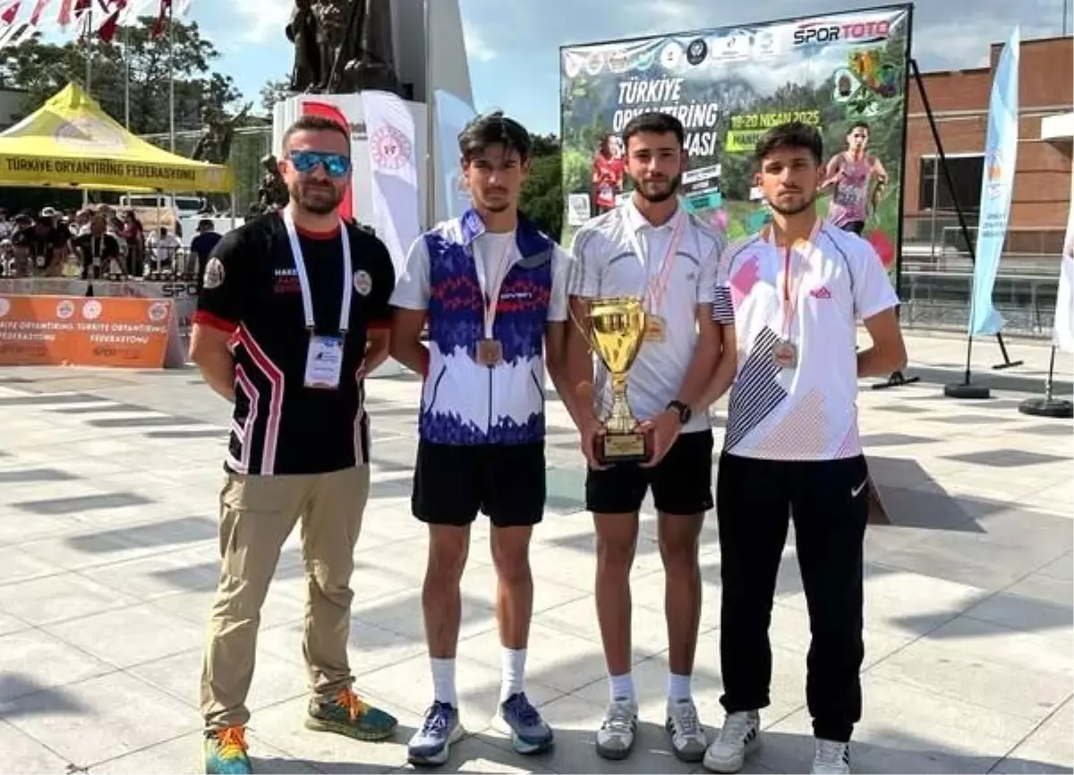 Düzce\'nin Oryantiring Şampiyonu