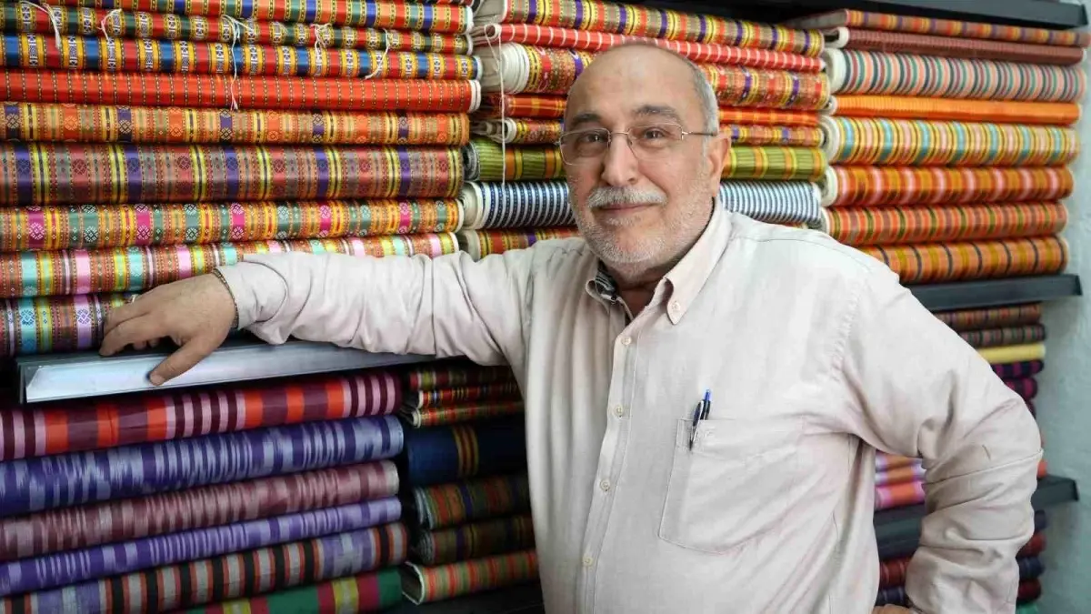 Gaziantep\'in asırlık mirası kutnu kumaşı dokumacılığı yok olma tehlikesiyle karşı karşıya