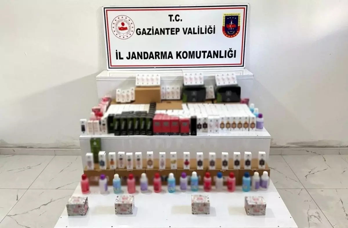 Gaziantep\'te 1 milyon TL değerinde kaçak parfüm ele geçirdi