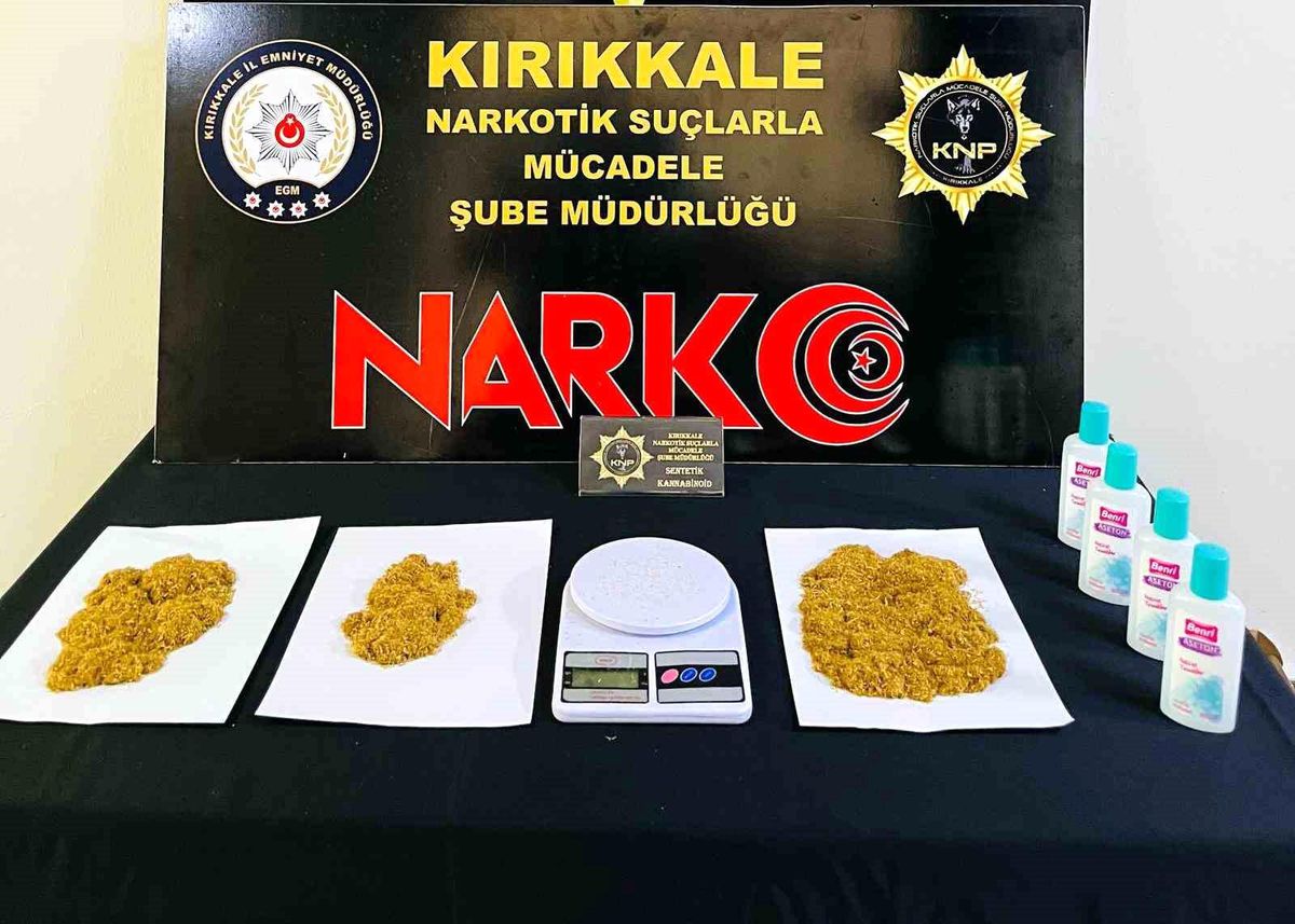 Kırıkkale\'de Uyuşturucu Operasyonu